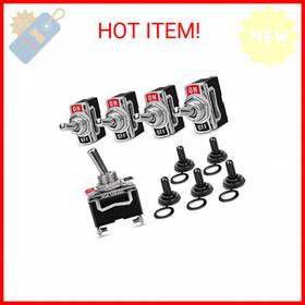 90012e Nilight Heavy Duty Rocker Toggle 15a 250v 20a 125v Spst 2pin On/off Switc