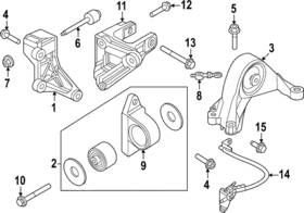 11210-5mp0a Nissan Genuine Front Insulator