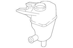 21711-4bc0a Nissan Genuine Drive Motor Inverter Coolant Reservoir