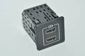 284h3-9ft1a Nissan 2017 2018 2019 Maxima Pathfinder Titan Dual Stack Usb Outlet Oem