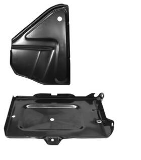 0850-240u-239u Nm Chevy Gmc Pickup Suburban Battery Tray And Support 1973-1980