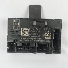 4h0959793ac Porsche 2016 Cayenne 958 Left Front Driver Door Control Module