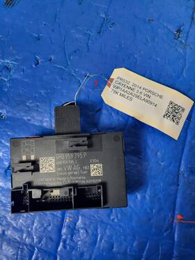 4h0959795p Porsche 4h0959795j Used Oem Rear Left Driver Door Control Module For Cayenne 14