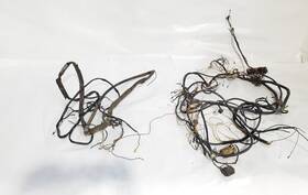 648.po1v65 Porsche 1965 911 Oem Engine Wiring Harness As Is