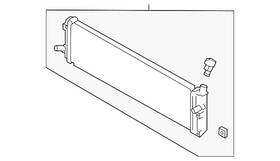 45711sl000 Subaru Genuine Inverter Cooler