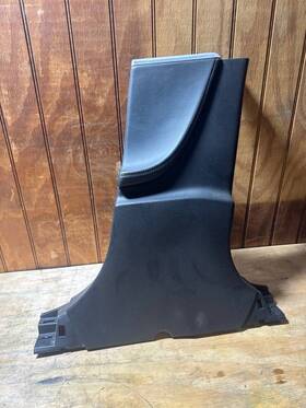 1008765-08-b Tesla Model S 2012-2016 B-pillar Lower Trim - Black Right Pass