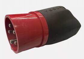 1024110-00-d Tesla New Red Charging Adapter 16a For Model S And X