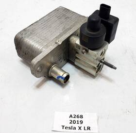 1486609-00-a Tesla 2016-2020 Oem Model X Battery Cooler Heat Exchanger Chiller Exv Assembly