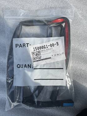 1500061-00-b Tesla Oem Rear Right Door Secondary Seals For 2020-2022 Model Y