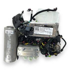 1547595-00-g Tesla 17-23 Model Y 3 Supermanifold Refrigerant Chiller With Coolant Reservoir Oem