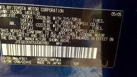 1038027731 Toyota 663.to1105 Rav 4 2005 Fuse Box Cabin