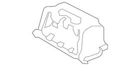 74412-48040 Toyota Genuine Cooling Duct