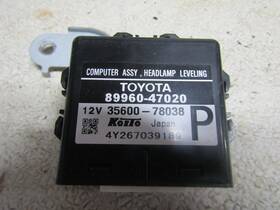 89960-47020 Toyota 200-2005 Prius Headlight Lamp Leveling Control Module Oem