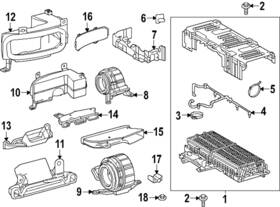 G92dh-48020 Toyota Genuine Drive Motor Battery Pack Air Filter