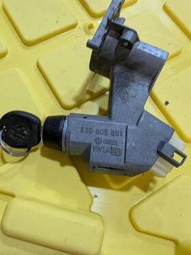535905851 Vag Genuine Vw Steering Lock With Key And Ignition Switch Nos Corrado