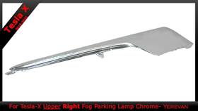 1049610-00-f Vanocar New Right Upper Fog Parking Lamp Chrome 15-21 For Tesla Model X