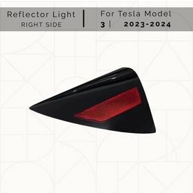 1715105-30-a Vanocar Right Hand Reflector Light For Quarter Panel 2024 Tesla Model 3
