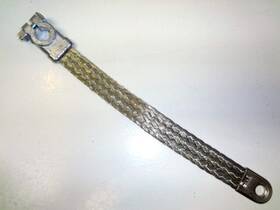 91a-14301 Vintique Ford Battery To Ground Strap / Cable 6.5 Inch Long 1939 Deluxe All Car 1940-1948