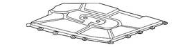 Volkswagen 0et-907-300-b Genuine Drive Motor Inverter Cover