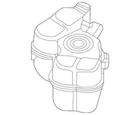 1ea-121-407-h Volkswagen Genuine Reservoir