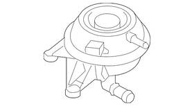 1s0-121-407-j Volkswagen Genuine Reservoir Tank