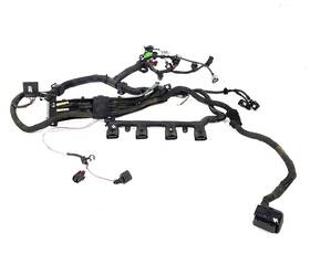 648.vw1e08 Volkswagen 2008 Eos Oem Engine Wiring Harness 2.0l 1 Broken Tab On Plug Minor