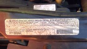 663.vw1412 Volkswagen Routan 2012 Fuse Box Cabin 89987