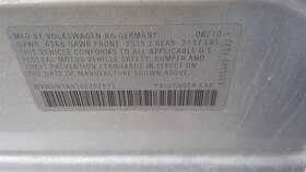 663.vw1q11 Volkswagen Cc Volks 2011 Fuse Box Cabin 97078