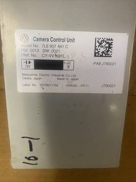 907441c Volkswagen Trucks Driver Assist Camera Control Module Oem 7l6 Touareg 2008
