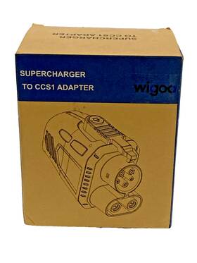 Dd005 Wigoo Supercharger To Ccs1 Adapter 500a 1000 Volts Ip65 Black