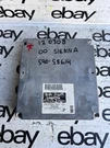Used Oem 2000 Toyota Sienna 89661-08040 Engine Computer. Fixed Price $29.25.