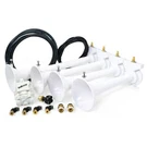 Hornblasters White Shocker Xl Train - Extremely Loud For Cars & Trucks. Fixed Price $349.99.