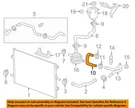 Gm Oem 16-19 Malibu Cooling Radiator Components-outlet Hose 84021225. Fixed Price $99.81.