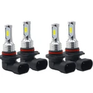 9005 9006 Led Headlights Kit Combo Bulbs 6500K High Low Beam Super White Bright. Fixed Price $11.98.