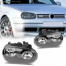 For 99-02 Volkswagen Cabrio Pair Headlights Assembly Black Housing. Fixed Price $84.35.