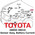 New Toyota Genuine 2007-2012 Lexus Sensor Assy, Battery Current 28850-38010. Fixed Price $149.99.