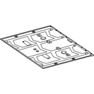 Genuine Mercedes-benz Oe Cover, Substructure 789-684-12-00. Fixed Price $140.87.