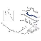 Genuine Ford Drive Motor Battery Pack Coolant Hose ML3Z-18B402-A. Fixed Price $216.32.