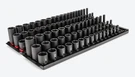 Tekton 3/8 Inch Drive 6-POINT Impact Socket Set With Rails And Trays (102-PIECE). Fixed Price $350.00.