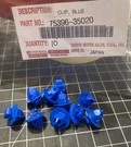 2003-2024 Toyota Oe Clip, Blue Outside Molding 75396-35020 10 Pack. Fixed Price $15.00.