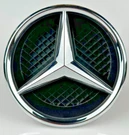 Mercedes-benz Chrome Grille Star Emblem Gls Glc X253 W166 W292 20.5CM 2015-2019. Fixed Price $52.41.