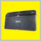Hands-free Bluetooth Speaker Carkit Sun Visor For All Cellphones. Fixed Price $25.00.