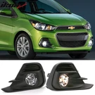 Fits 16-18 Chevrolet Spark Oe Style Foglights Kit Abs Black Housing Clear Lens. Fixed Price $48.99.