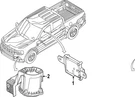 Genuine Ford Hybrid / Electric Vehicle Sound Alert Speaker NZ6Z-18808-B. Fixed Price $107.22.