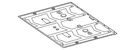 Genuine Mercedes-benz Drive Motor Battery Pack Cover 789-684-01-00. Fixed Price $138.32.