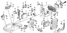 Genuine Acura Relay Assembly Power (4P) (RC-2201) (mitsuba) 39797-SE0-004. Fixed Price $59.12.