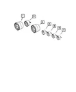 Genuine Mopar Message Center Module 4865407AB. Fixed Price $147.19.