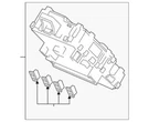 Genuine Honda Box Assembly Fuse 38200-TLA-A11. Fixed Price $148.22.
