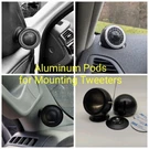 Alpine SPR-60C, Aluminum Pods For Tweeters. Fixed Price $65.00.