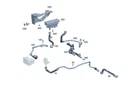 Genuine Mercedes-benz Coolant Line 294-501-08-00-64. Fixed Price $80.24.